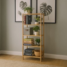 Neo 5 Tier Bamboo Storage Shelf Shelves Rack Adjustable Multi-Purpose Rack Shoes Plants Bathroom Kitchen Hallway Room Organiser Unit Neo 5 Tier Bamboo Storage Shelf Shelves Rack Adjustable Multi-Purpose Rack Shoes Plants Bathroom Kitchen Hallway Room Organiser Unit